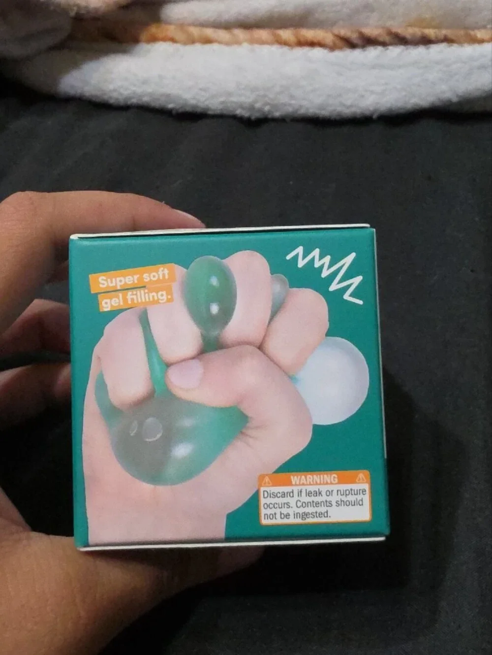 SPEKS Gump Memory Gel Stress Ball - Teal